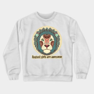 Leo The Lion Crewneck Sweatshirt